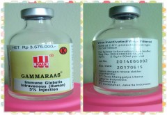 Gammaras Immunoglobulin 5gm