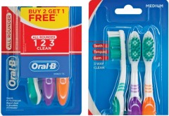 Oral B brush 2+1 