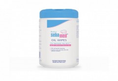 sebamed baby oil wipe 