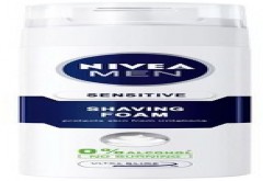 nivea sensitive skin shaving foam 200ml