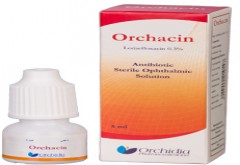 orchacin eye drops are an antibiotic to treat bacterial infections in the eye 5 ml